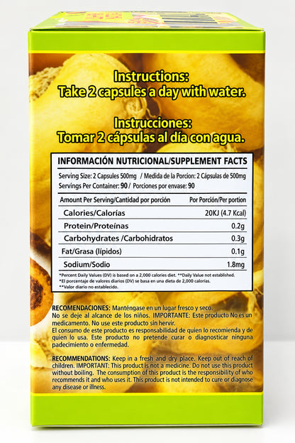 LO+ NATURAL Dietary Supplement Raíz de maca Forte 90 caps 1000 mg