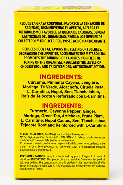 LO+ NATURAL Dietary Supplement Quema llantas 30 caps 500 mg