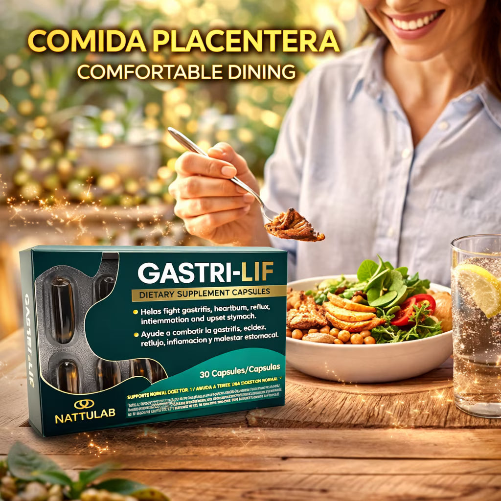 GASTRI-LIF 30 Capsules Dietary Supplement Herbal Blend with Natural Ingredients