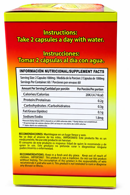 LO+ NATURAL Dietary Supplement Acido Úrico Uric Acid Forte 60caps 1000mg